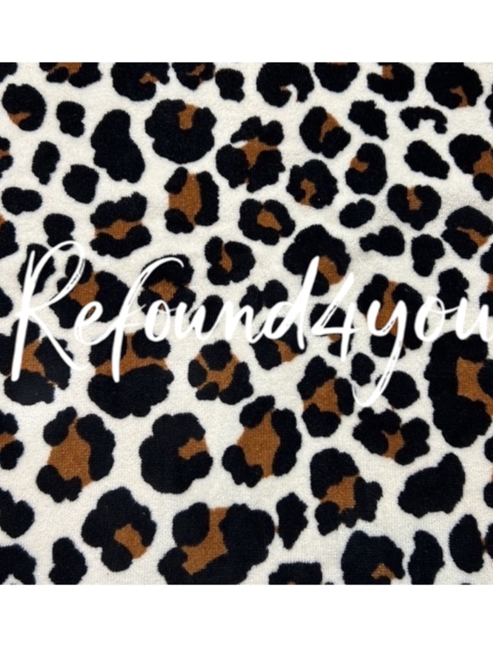 Loft - ‘Animal Print Leopard’ Beach Towel. 36” x 68”. NWT. Firm!